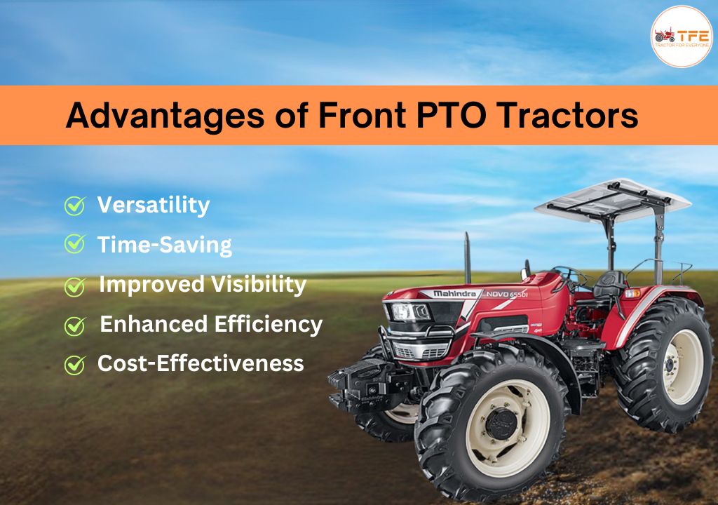 Advantages of Front PTO Tractors